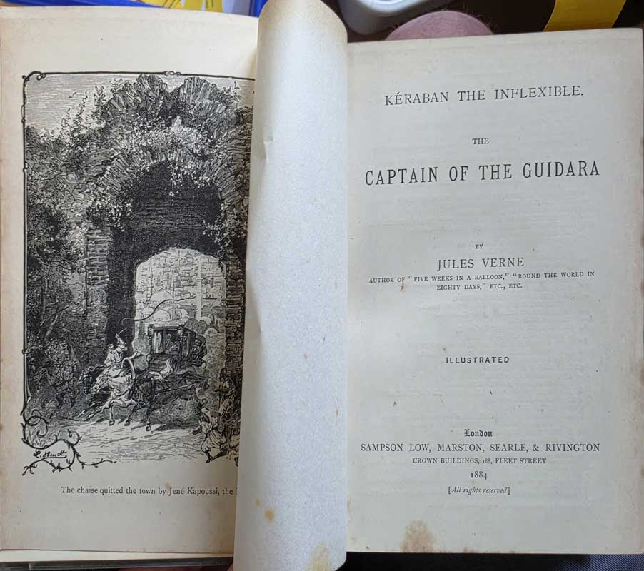 Captain of the Guidara - Title Page